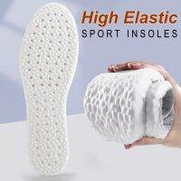 Latex Sport Insoles Soft High Elasticity Shoe Pads Shock Absorbant Breathable Deodorant Super Soft Orthotic Insoles