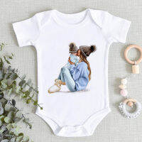 เด็กทารกเสื้อผ้า Super MOM Hug Love Rompers สำหรับทารกแรกเกิดทารกฤดูร้อนความงาม Onesies Comfy Soft Jumpsuits สำหรับเด็กวัยหัดเดิน-sdfadfsdf