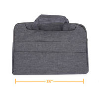 lazPick Handbag BAG with straps 15" GREY (0936)