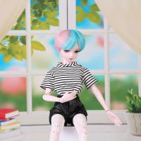 Bybrana 1/3 1/4 Bjd SD ผมตุ๊กตาสำหรับไฟเบอร์อุณหภูมิสูงวิกผมตุ๊กตาสังเคราะห์สำหรับตุ๊กตาเครื่องประดับตุ๊กตา