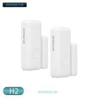 【hot】✙☌☍  HOMSECUR 2Pcs 433MHz Door/Window Sensor H2 for Alarm Security System