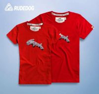 Rudedog เสื้อยืดชาย รุ่น Big19 สีแดง (ราคาต่อตัว)