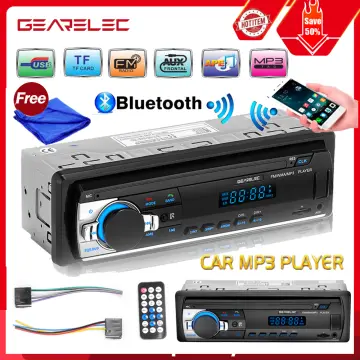 1 Din Car Radio Autoradio Tooth 12v Car O Player Mp3 Radio Music Usb/sd  With In Dash Aux In