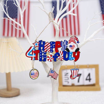 4th Of July Party Favors Red Decor Patriotic Door Hangers God Bless America Decor Patriotic Party Decorations Fourth Of July Decor American Flag Decor