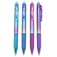 4 Pcs Erasable Ballpoint Pen Press The Magic Erasable Pen 0.5mm Bullet Tip Student Office Writing Gift Pen School Stationery Pendants