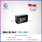 Bình ắc quy 12v-9aH, đảm bảo tin dùng, chất lượng, hàng uy tín