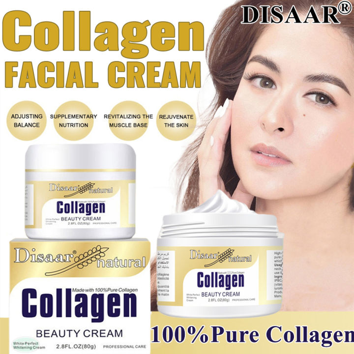 Disaar Collagen Face Cream 80g Whitening Moisturizing Anti Wrinkle Moisturizing Cream Melasma 7680