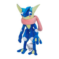 Original Pokemon Greninja Plush ของเล่นตุ๊กตา Kawaii อะนิเมะ Ninja Frog ตุ๊กตาตกแต่งบ้านคริสต์มาสของขวัญเด็ก Kids