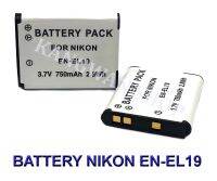 (แพ็คคู่ 2 ชิ้น) EN-EL19  ENEL19 แบตเตอรี่และแท่นชาร์จสำหรับกล้องนิคอน Battery and Charger For Nikon Coolpix S32,S100,S2500,S2600,S2700,S2800,S3100,S3500,S3600,S4100,S4200,S4300,S4400,S5200,S5300,S6600,S6700,S6900 BY JAVA STORE