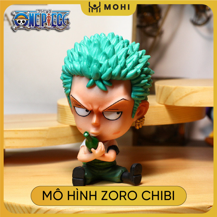 Mô hình Figure Roronoa Zoro Chibi, mô hình figure One Piece no box ...