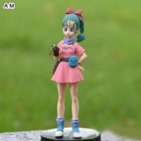 รูปปั้นฟิกเกอร์ PVC เด็กผู้หญิง Bulma ตุ๊กตาขยับแขนขาได้18ซม. อนิเมะดราก้อนบอล Z ของขวัญวันเกิดสำหรับเด็ก