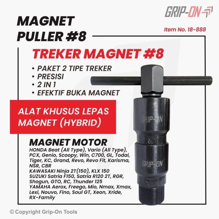 Grip On Magnet Puller Hybrid Treker Magnet Tipe Multifungsi