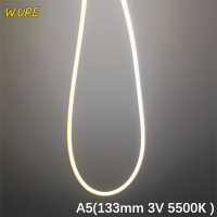 ?【Lowest price】WORE 3V 133mm 300mm EDISON หลอดไฟ LED filament ชิ้นส่วนหลอดไฟ WARM White DIY หลอดไส้อุปกรณ์เสริม DIODE FLEXIBLE filament