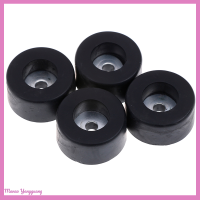 Manao 4pcs ลำโพงกันกระแทกเบาะรองเท้ายางกันกระแทกฐานรอง38mm x 19mm