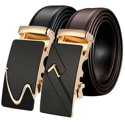 Han edition network automatic buckle belts men leisure authentic belt high-grade taste fiber is superior ❆