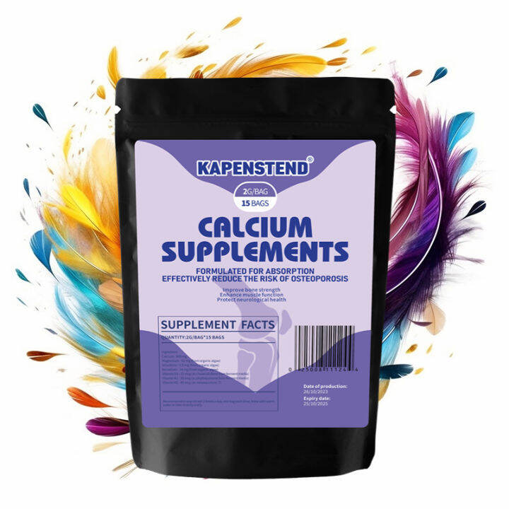 Calcium supplements Bone Health & Immune Support Helps prevent