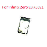 สำหรับ Infinix Zero 20 X6821 X Pro X6811 ถาดซิมการ์ดผู้ถือ Reader ช่องเสียบ SD Adapter Repair Part-Pueife