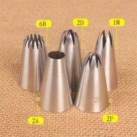 【hot】✕▩∋  Bakeware 1M 2A 2D 2F 6B Russian Icing Piping Pastry Nozzles Cakes Fondant Confectionery Nozzle Tips