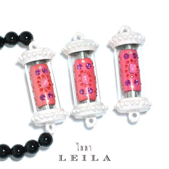 leila-amulets-โคตรรวย-รุ่น1-baby-leila-collection-สีชมพู-พร้อมกำไลหินฟรีตามรูป