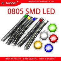 【☸2023 New☸】 ganfengsu3936969 100ชิ้น = 5สี X 20ชิ้น0805ไดโอด Led Smd สีเหลืองสีแดงสีเขียวอ่อนสีฟ้า