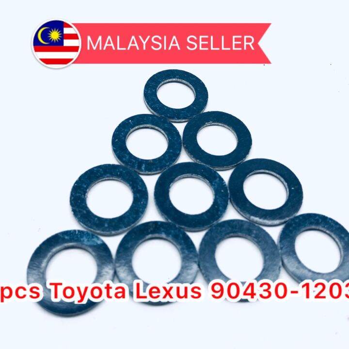 Drain Plug Washer for Toyota Lexus Engine Oil Drain Plug Gasket (90430