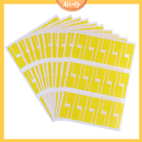 Aleaty? 300pcs self-adhesive CABLE ป้ายป้ายแท็กกันน้ำ