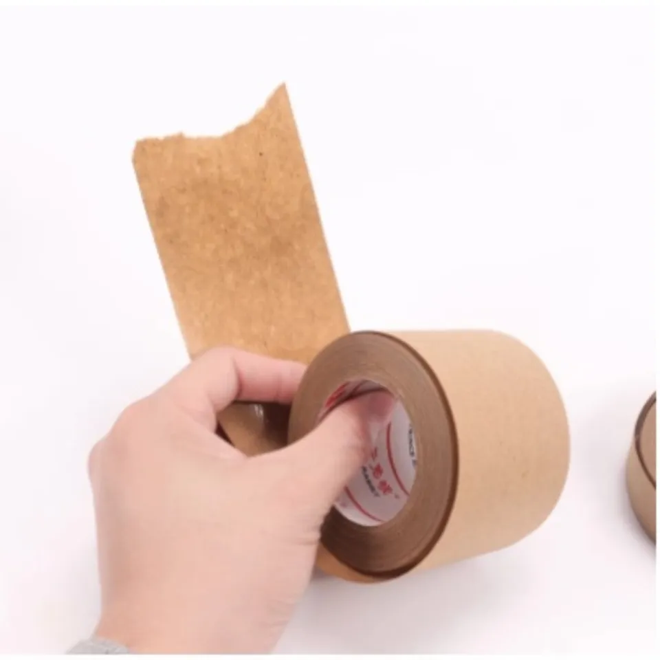 1 Roll 30m Kraft Paper Tape Bundled Adhesive Paper Tapes Sealed