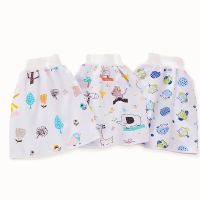 Baby Diaper Waterproof Skirt Infant Leak-proof Urine Training Pants Cloth Diapers Kids Nappy Sleeping Bed Potty Trainining M L Cloth Diapers