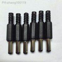 FREE SHIPPING 10 x Black Plastic Cover 2.1x5.5mm Male DC Power Plug Jack Connector