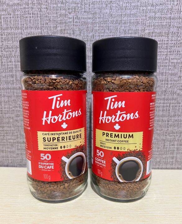 Tim Hortons Premium Instant Coffee 100g Lazada PH