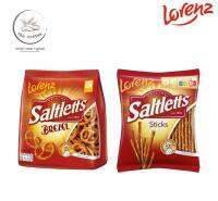 Lorenz Saltletts Sticks Brezel Cocktail ลอเรนซ์ ขนมปังอบกรอบรสเกลือ เพรซเซล ขนาด150 กรัม(g.) BBE:05/2024