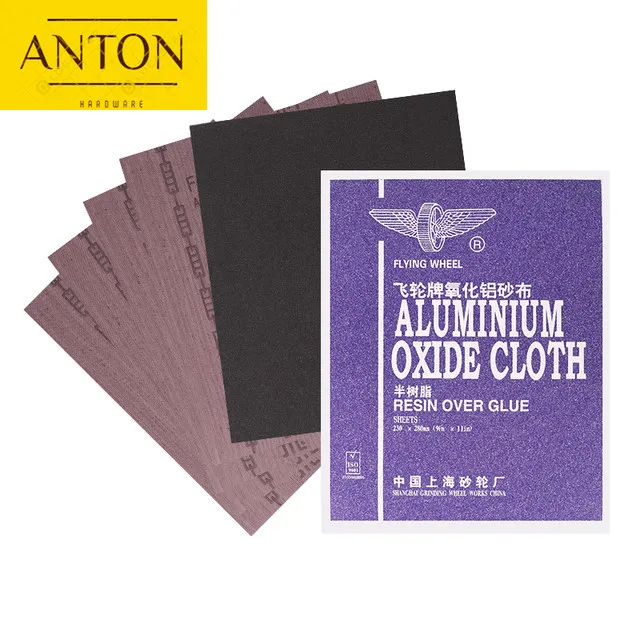 Aluminum Oxide Cloth Emery Cloth Sandpaper For Metal 50 sheets/box Lazada PH