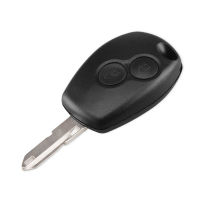 【❐】 islwpi KEYYOU 2ปุ่มรถ Remote Key Case Fob สำหรับ Renault Duster Clio DACIA 3 Logan Sandero พร้อม NE72 Uncut