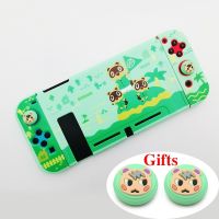 (Ready Stock) Protective Housing Case Shell &amp; Controller Cover for Nintend Switch NS Game Console Joy-Con Controller Parts for Animal Crossing