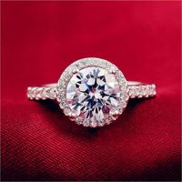 925 Sterling Silver Cubic Zirconia New Jewelry Wedding Ring Fashion Rings