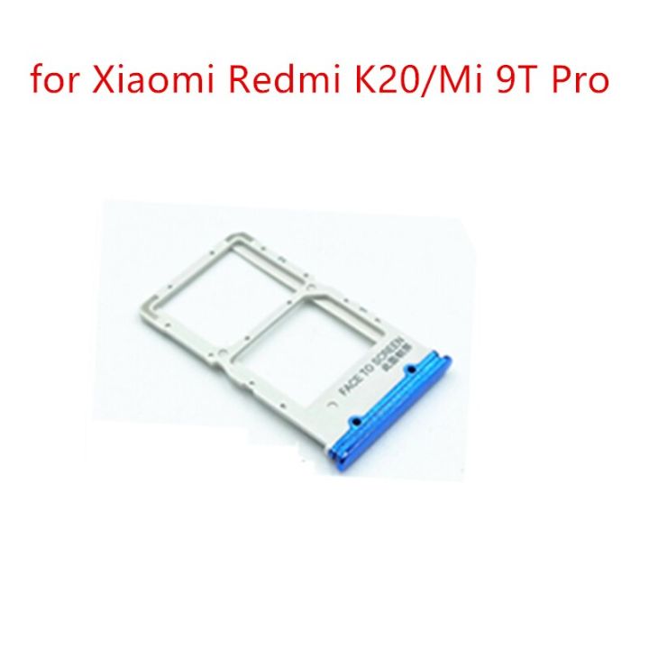 【☊HOT☊】 anlei3 สำหรับ Xiaomi Redmi K20 /Mi 9T Pro การ์ดที่ใส่ถาดซิมการ์ดการ์ด Sd อะแดปเตอร์สำหรับ Redmi K20/ Mi 9T Pro อะไหล่ซ่อม