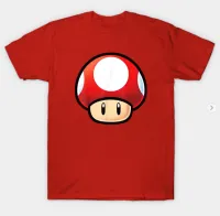 CNY Chineses Dragon ในปีใหม่สีแดง Chothes การ์ตูน Super Mario Bros. เสื้อยืดคอกลมผ้าฝ้ายกราฟิกสำหรับผู้ชาย/ท็อปส์ซู Gils เด็กชายดิสโตรอายุ1 2 3 4 5 6 7 8 9ปี/เสื้อผ้าแม่-เด็ก