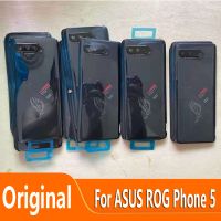 For Asus ROG Phone 5 ZS673KS 1B048IN ZS676KS Back Battery Cover Housing Camera Frame Glass Lens Rog Phone 5S I005DB I005DA