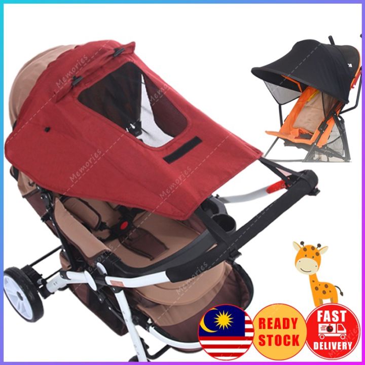 Uv clearance stroller cover