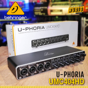 Behringer U-Phoria UMC404HD - Sound Card Thu Âm 4 Cổng Chuyên Nghiệp