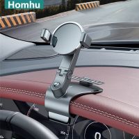 Homhu Universal 360 Rotating Cell Phone GPS Car Dashboard Mount Phone Holder Stand Hud Clip-On Cradle Phone Bracket Car Holder