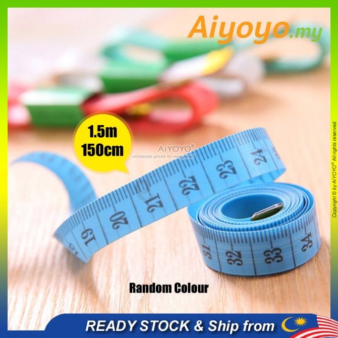 Tailor Body Measure Waist Measuring Tape Soft Sewing Cloth Ruler Body  Measuring Ruler Tukang Jahit Ukur Badan