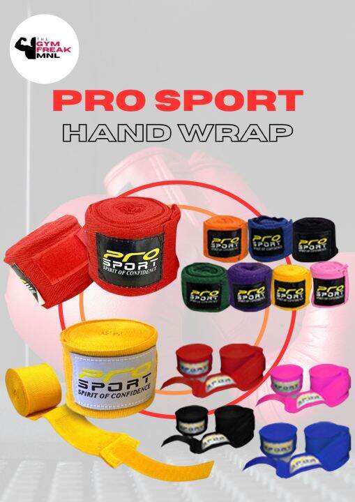 Fasce Da Boxe Ringside Stile Messicano 4,5m - Protezione Mani Per Pugilato Con Passante Pollice E Velcro