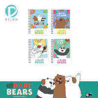 WE BARE BEARS สมุดริมลวด B7 #WBB2033