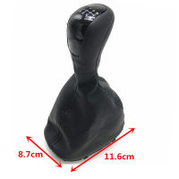 56Speed Car Gear Shift Knob Lever Shifter Stick Gaiter Boot For Mercedes-Benz C Class W203 S203 Elegance Classic Auto Parts