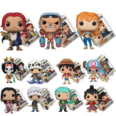 ZZOOI funko One Piece Figure Luffy chopper AISI Luo luffytaro Action Figure Collection Model Toys Brinquedos For Christmas Gift