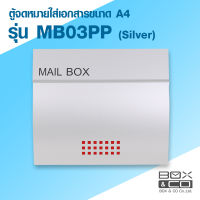 ตู้จดหมายแบบฝังกำแพง MB03PP (ตู้จดหมาย Box&amp;Co)