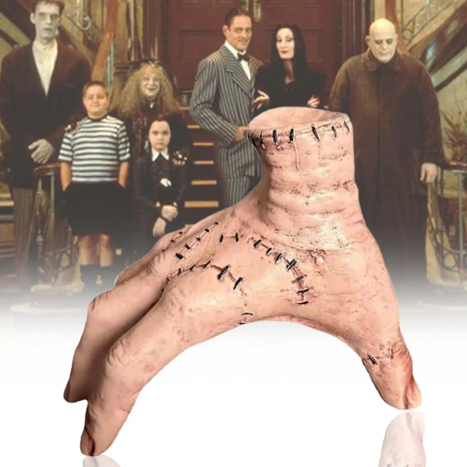 Wednesday Thing Hand From Addams Family Ornament Latex Figurine Home Decor  Desktop Crafts Sculpture Decoration Halloween Toys - Appleverse