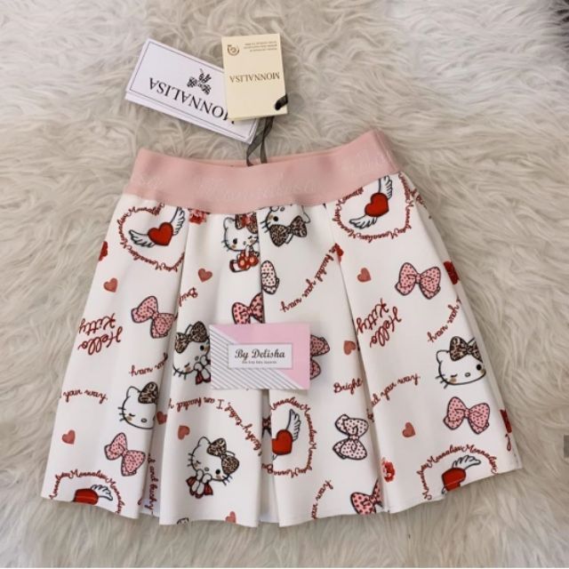 ของแท้-monnalisa-baby-girls-hello-kitty-กระโปรงนีโอพรีน-br