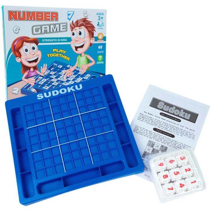 Number Game Puzzles Puzzle Board Games With Mini Number Pieces Thinking
